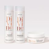 Kit Divine Trio/ Shampoo, Condicionador E Máscara - Home Care