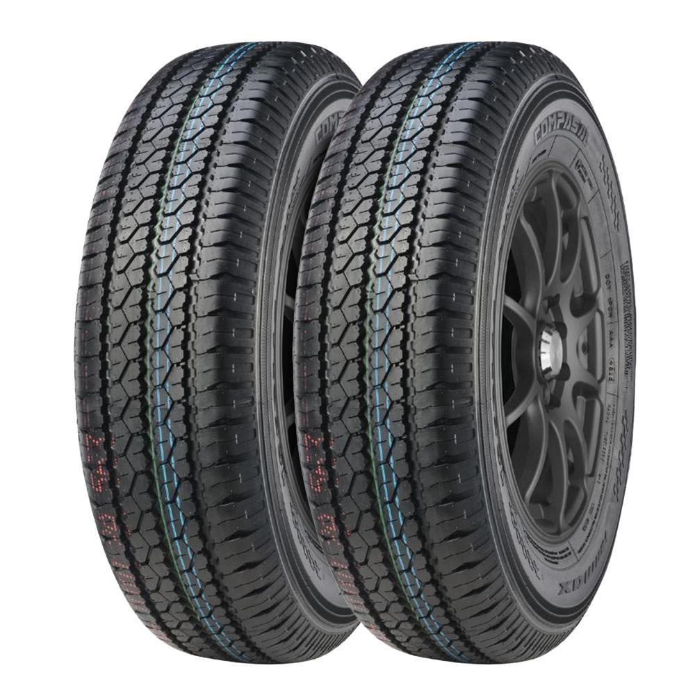 Pneu Aro 14 Compasal Vanmax 185r14c 100/102r - 2 Unidades