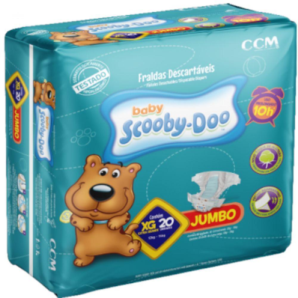 Fralda Scooby Doo Jumbo Tamanho: Xg