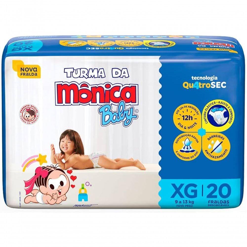 Fralda Turma Da Monica Jumbo Tamanho: Xg