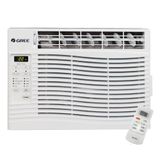 Ar Condicionado De Janela Gree 7.000 Btus/h Frio Monofásico Eletrônico Branco Gjc07bv-a6nrnd1a - 127v