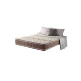 Colchão Queen Orleans Espuma D70-d28 Dupla Face Pillow Top Marrom