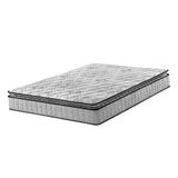 Colchão Queen Hanover One Ortopédico Espuma D33 Pillow Top Cinza