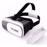 Oculos Vr Box Realidade Virtual 3d + Controle Bluetooth