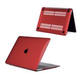 Capa Logo Recortado Macbook Pro 16.2 Pol A2780 Vermelha