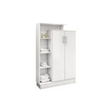 Armário Multiuso Lavanderia Elite C/ 2 Portas Branco - Demóbile