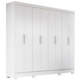 Roupeiro 4 Gavetas De Casal Doha Branco