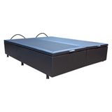 Base Cama Box Baú Casal Queen Size Corano Preto