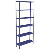 Estante Aço 6 Prateleiras Eaf013 Azul