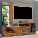 Estante Home Para Tv 60&quot; 6431 Fendi Naturale