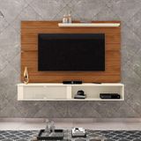 Home Suspenso Decorativo Perugia Para Tv Até 75 Mel/off White G44 - Gran Belo