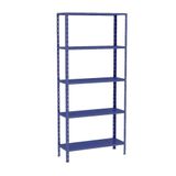 Estante Aço 5 Prateleiras Eaf005 Azul