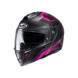 Capacete Hjc I90 Lark Rosa E Preto 58 [f016]