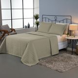 Kit Colcha Cobre Leito Matelado Casal King Size 3 Peças Copacabana 300 Fios
