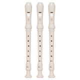 Kit 3 Flautas Doce Soprano Barroca Em C Yrs-24b Yamaha