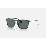 Lentes Ray-ban Chris Modelo Rb4187/54 Mm/cor Da Lente Unissex Cinza Escuro, Cor Da Haste Polar, Cor Da Moldura: Tartarug