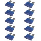 10 Fusíveis Mini Lâmina 15a Universal Ams 17015