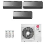 Ar-condicionado Multi Split Inverter Lg 30.000 (1x Evap Hw Artcool 7.000 + 1x Evap Hw Artcool 9.000 + 1x Evap Hw Artcool 18.000) Quente/frio 220v