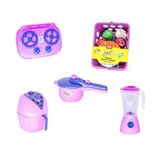 Cozinha De Brinquedo Completa Infantil Menina Kit Panelinhas