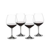 Conjunto 4 Taças De Cristal Nachtmann Vivino Burgundy 700ml