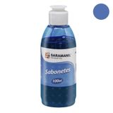 Corante Cosmetico Sabonete Saramanil Azul Turquesa 100ml