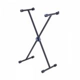 Suporte Pedestal Teclado Regulagem De Altura Preto Ask X10s