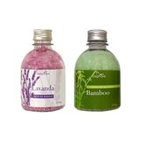 Sais De Banho Relaxante Espumante Lavanda Bamboo Escalda Pés