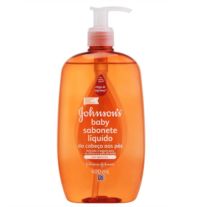 Sabonete Líquido Infantil Johnsons Baby Glicerina 400ml