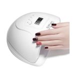 Lâmpada Secadora De Unhas Uv/led 54w Mini Máquina De Manicure