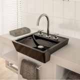 Cuba De Semi-encaixe Verona 11cmx41cmx41cm Japi Preto