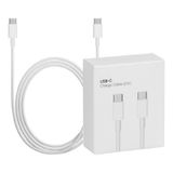 Cabo De Carregamento Usb-c Para Usb-c 2m Para Macbook Ipad Pro