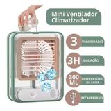 Conforto Sob Controle: Mini Ventilador Mesa Climatizador: