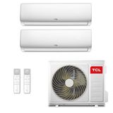 Ar-condicionado Multi Split Inverter Tcl 27.000 (2x Evap Hw 18.000) Quente/frio 220v