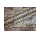 Rolo Autoadesivo De Papel Mural 10m X 60cm Pedra Pvc