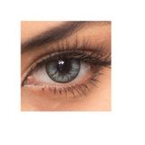 Par De Lentes De Contato Dahab Realistic Sabrin Grey + Case