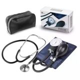 Monitor Manual De Pressão Arterial Com Estetoscópio E Bolsa