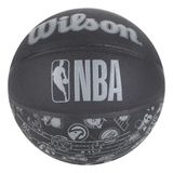 Bola De Basquete Preta Wilson Nba All Team Black Tamanho 7