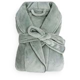 Roupão De Banho Adulto Unissex Neo Velour  - Camesa G Limestone