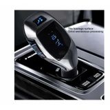 Transmissor De Rádio Fm Sem Fio Bluetooth Usb X6 Com Microfone