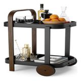 Carrinho Bar Utilitário Multiuso Madeira 53x44x80cm - Umbra