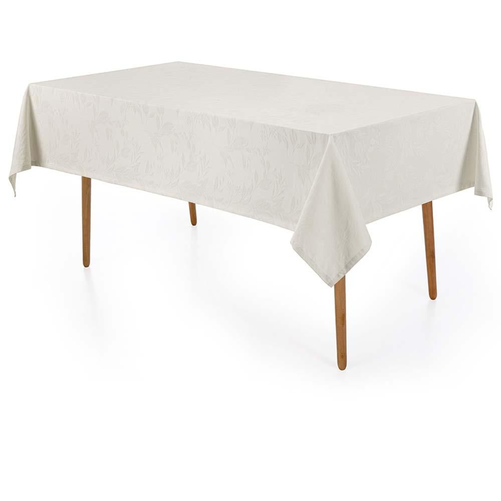 Toalha De Mesa Retangular 160x270cm Katherine - Karsten Pérola