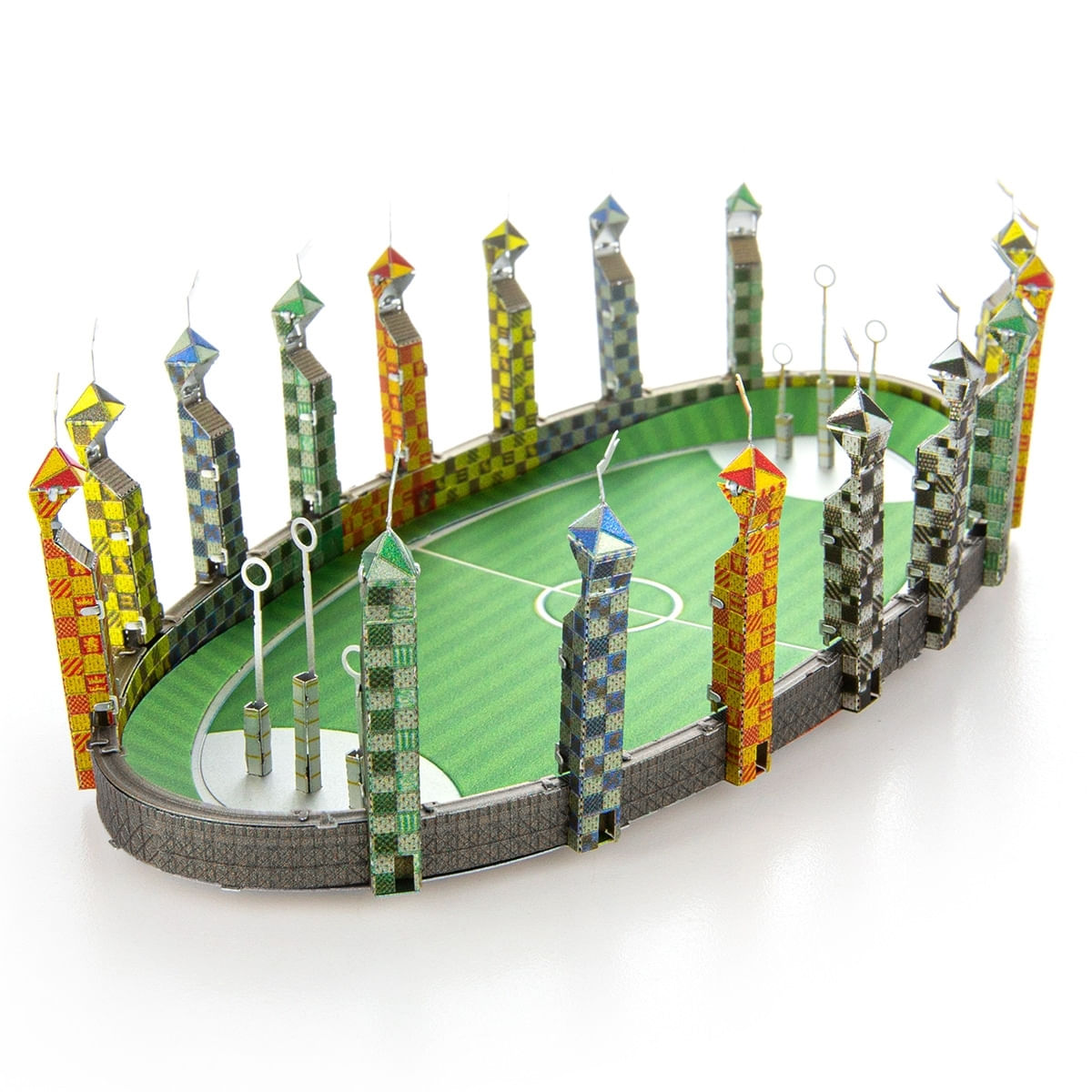 Miniatura De Montar Metal Earth Harry Potter Quidditch Pitch