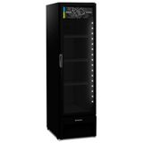 Refrigerador Vitrine Metalfrio 324 Litros Vb28rh, Frost Free, Tanque Plástico, Preto