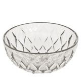 Bowl Tigela De Plástico Para Sobremesa 310ml Cristal 11x5 Cm