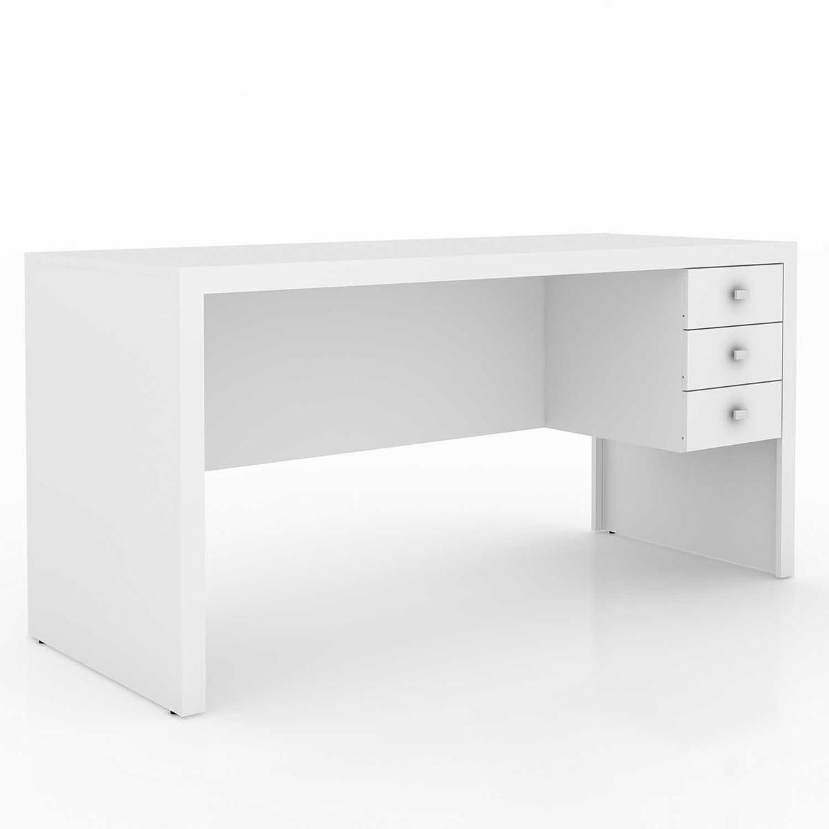 Mesa para Escritório Tecno Mobili ME4113 Branco