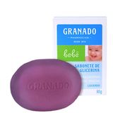 Sabonete Em Barra De Glicerina Granado Bebê Lavanda 90g