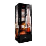 Cervejeira Metalfrio 572 Litros Vn50afbe15, Porta Com Visor, Adesivado, Preto