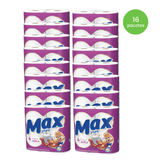 Papel Higiênico Max Pure Folha Dupla 16 Pacotes C/ 4 Rolos De 30m Max Pure