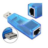 Placa De Rede Usb Externa Rj45 Adaptador Lan Ethernet 10/100