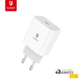 Fonte Carregador Turbo Tipo C Fancy 20w Usb-c Pd-01 Parede